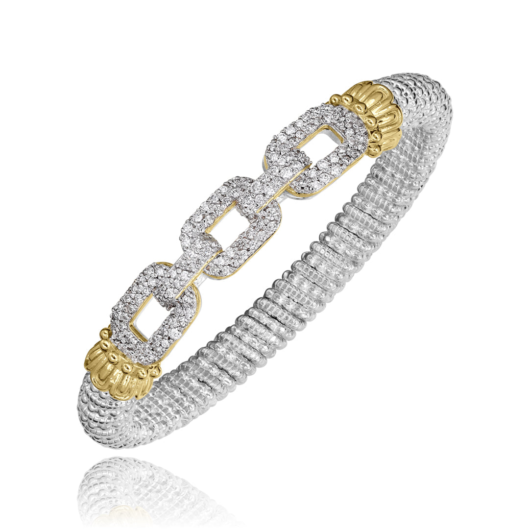 VAHAN 8MM Closed Band Diamond Bracelet