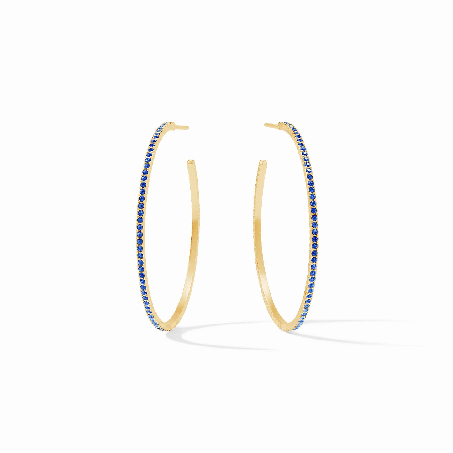 Windsor Hoop, Sapphire Blue - Large