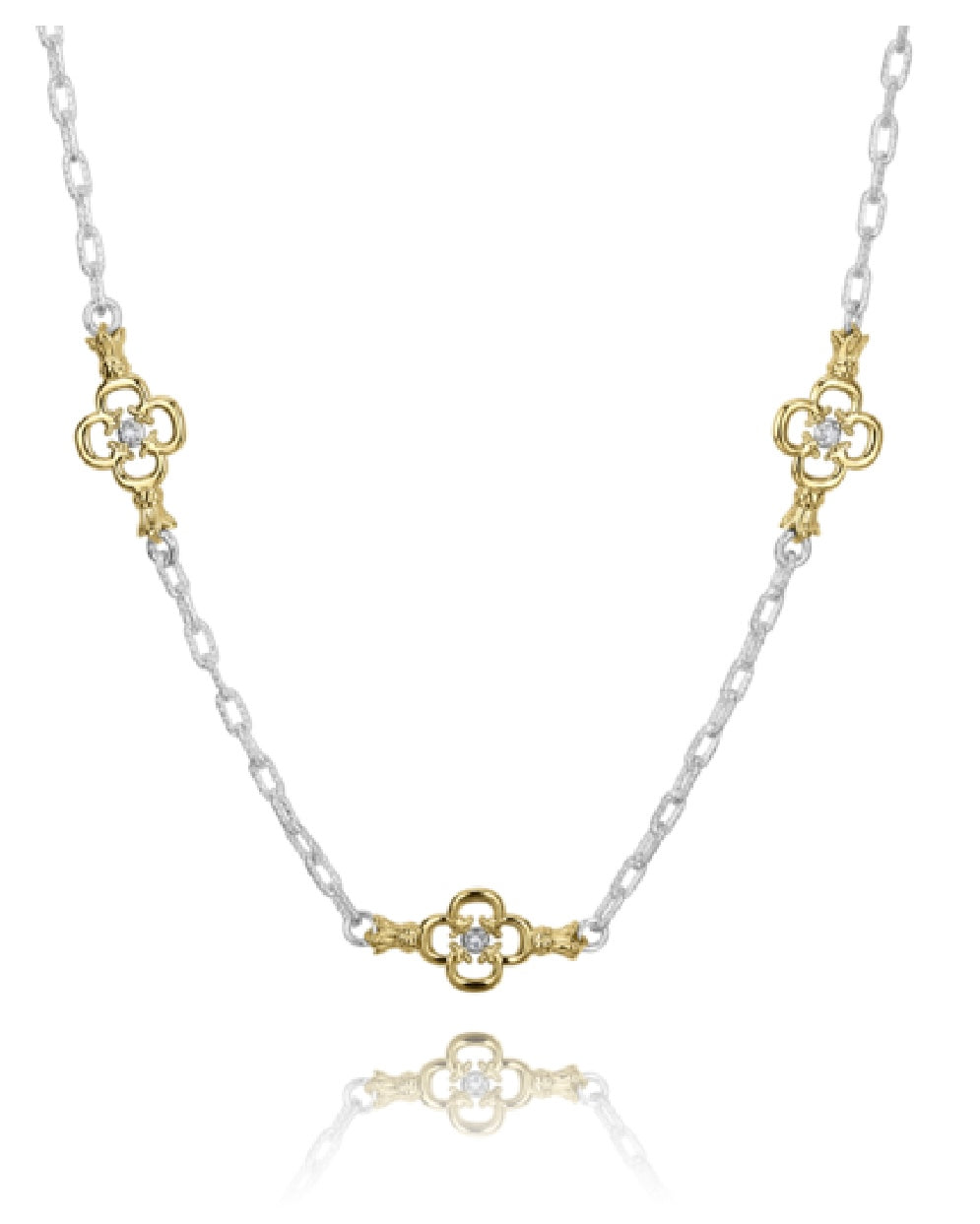 VAHAN Clover Diamond Necklace