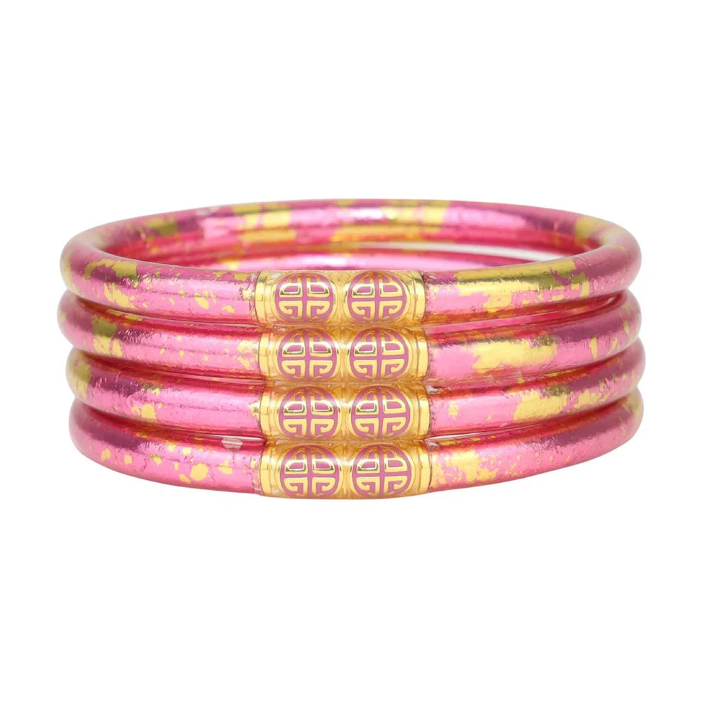 KOI Rose All Weather Bangles, Set of 4 - Large
