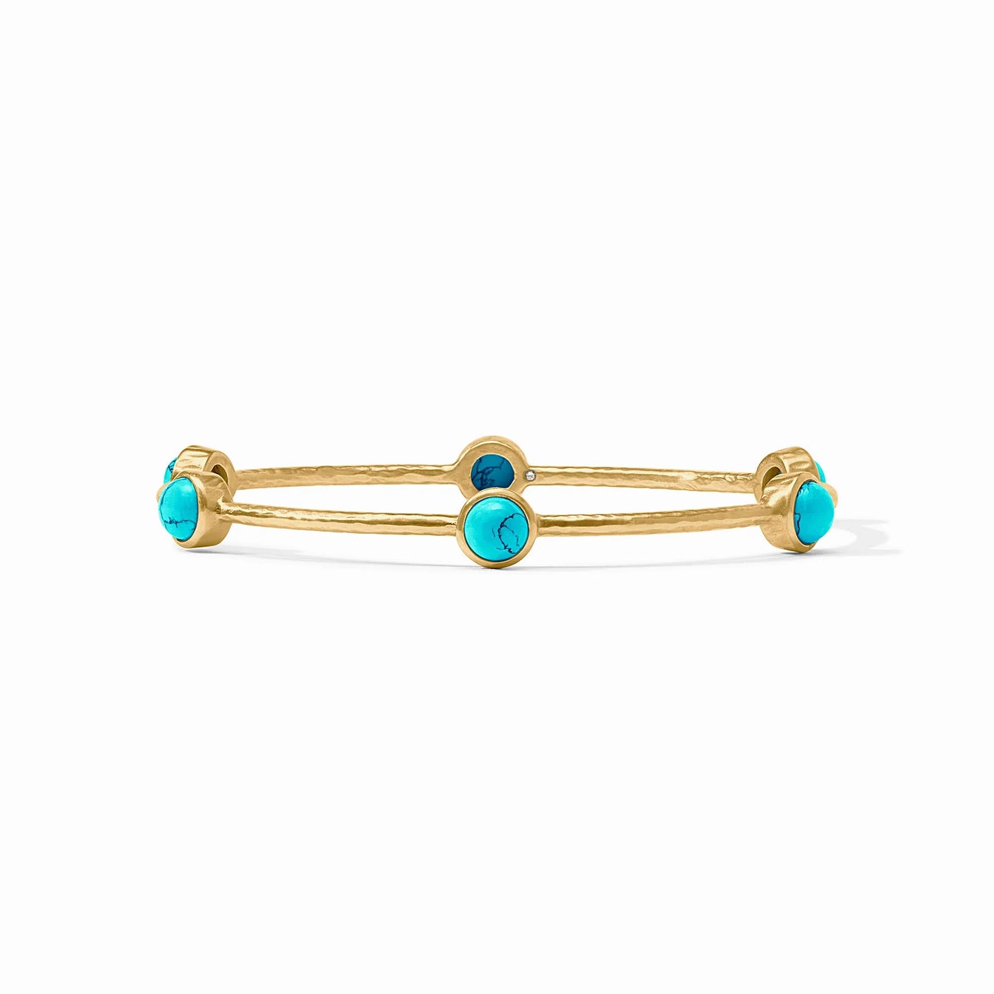 Milano Luxe Bangle, Turquoise Blue - Small