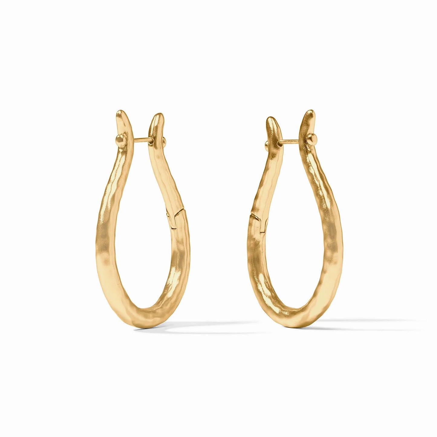 Saratoga Hoop Earring, Gold - Large