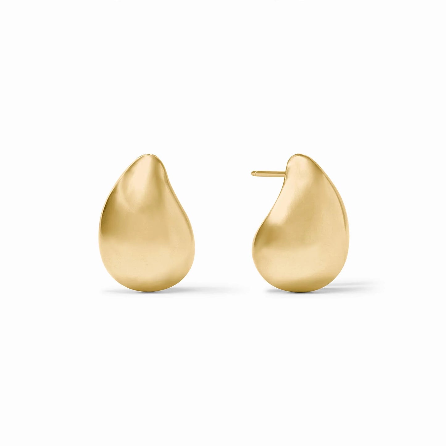 Wave Earring, Gold - Small