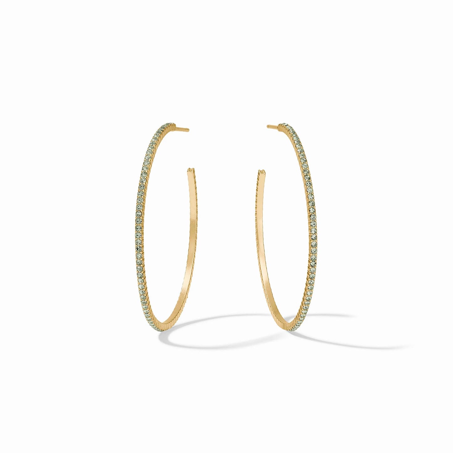 Windsor Hoop, Peridot Green - Large