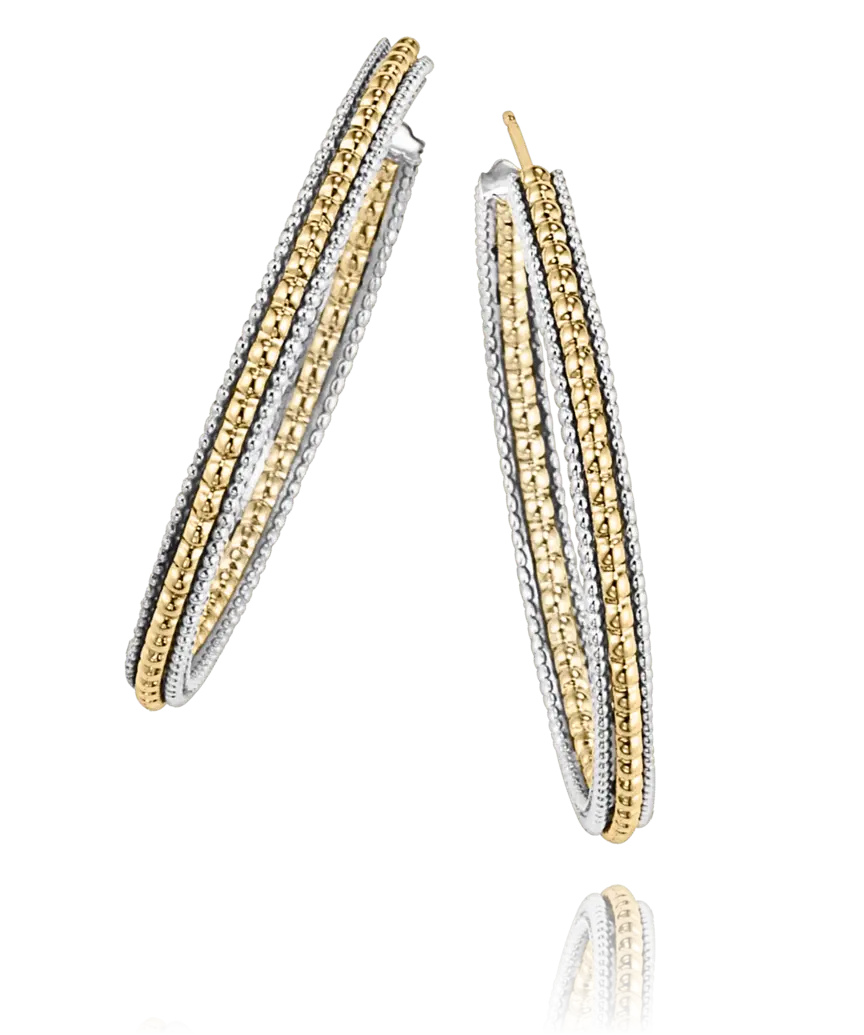 VAHAN Hoop Earrings - Gold
