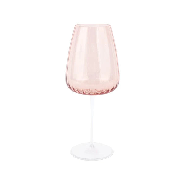 Francesca Wine Glass - Blush