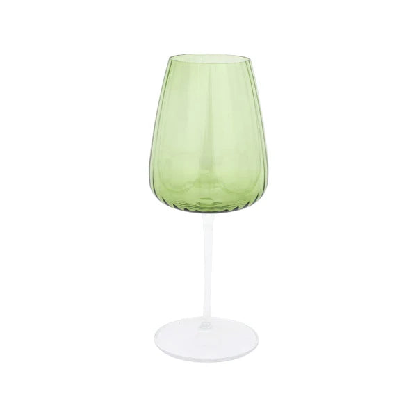 Francesca Wine Glass - Green