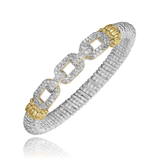 VAHAN 8MM Closed Band Diamond Bracelet