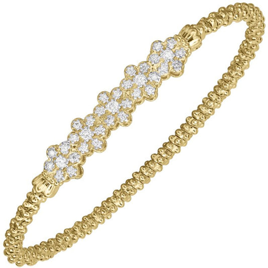 VAHAN 2MM Closed Band Diamond Bracelet