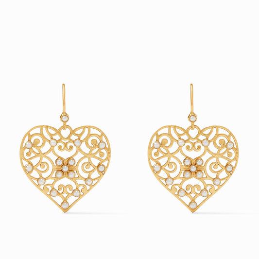 Heart Earring - CZ