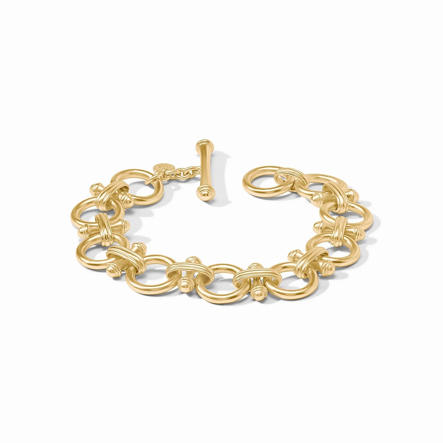 Bamboo Link Bracelet - Gold