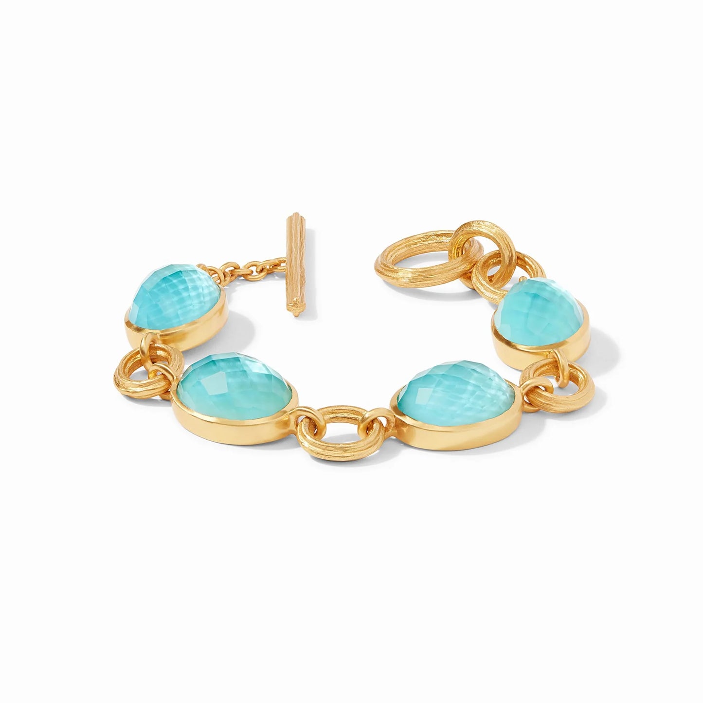 Barcelona Bracelet - Iridescent Bahamian Blue