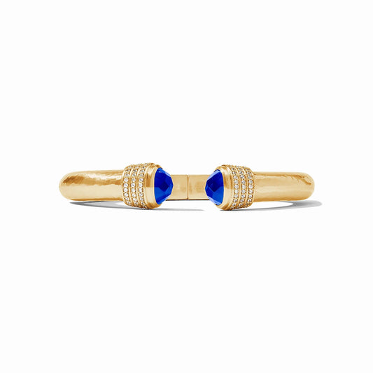 Luna Demi Cuff - Iridescent Sapphire Blue