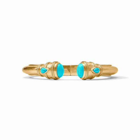Cannes Demi Cuff - Turquoise Blue