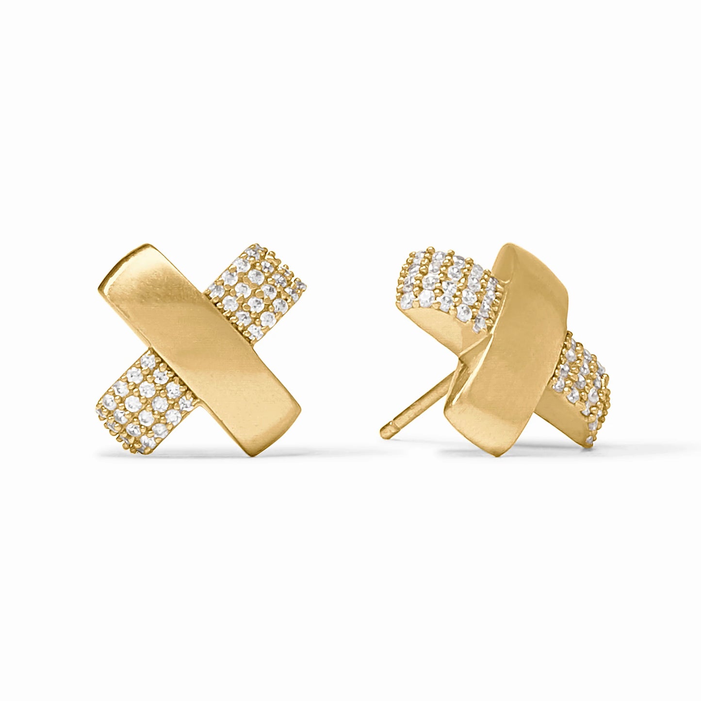 Catalina X Pave Stud - Cubic Zirconia