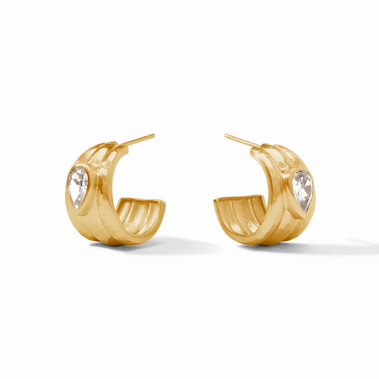 Cirque Stone Hoop - Cubic Zirconia