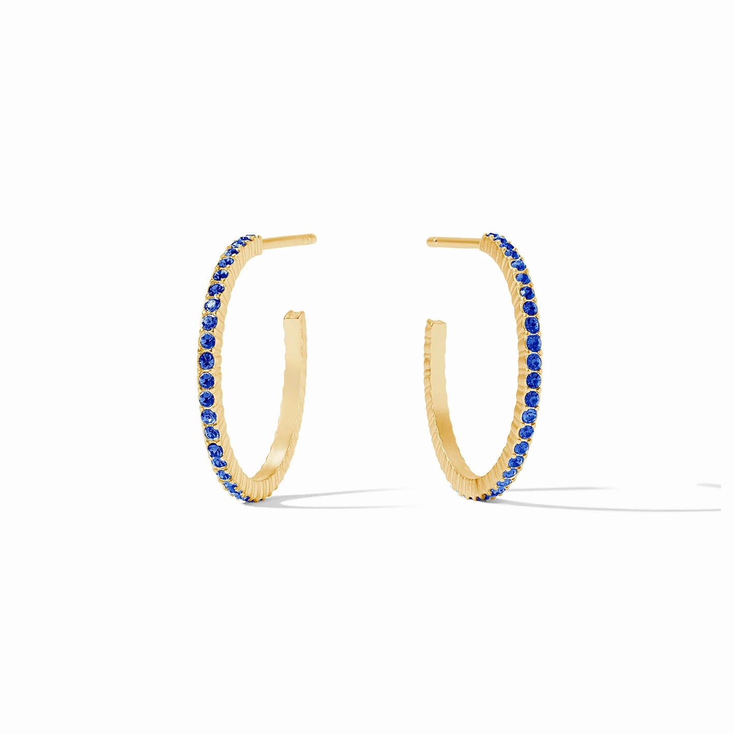 Windsor Hoop, Sapphire Blue - Small