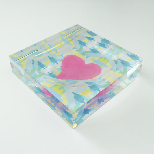 Pink Heart Catchall Tray