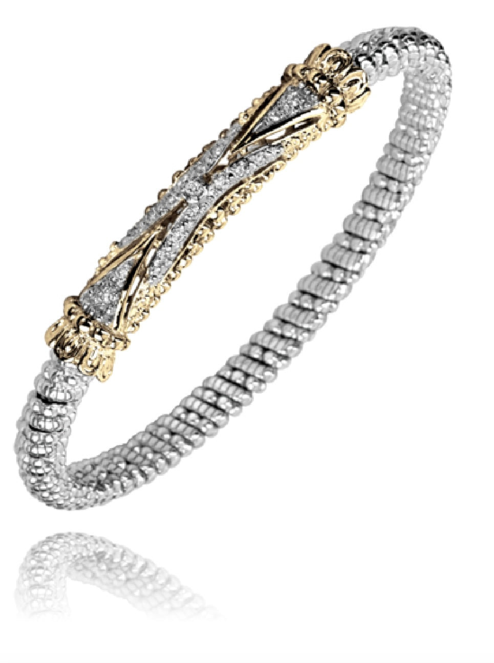 VAHAN 4MM Closed Band Diamond Bracelet