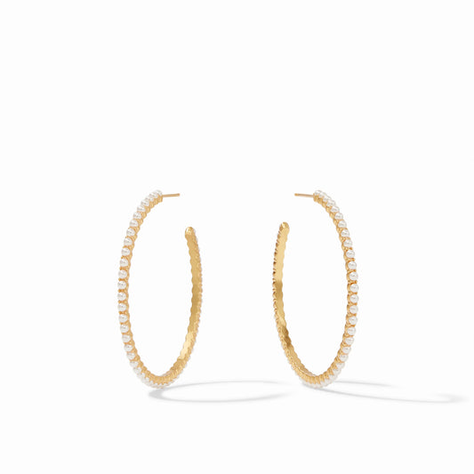 Juliet Hoop, Pearl - Large