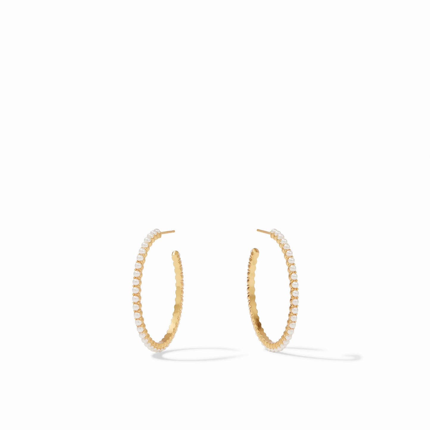Juliet Hoop, Pearl - Medium