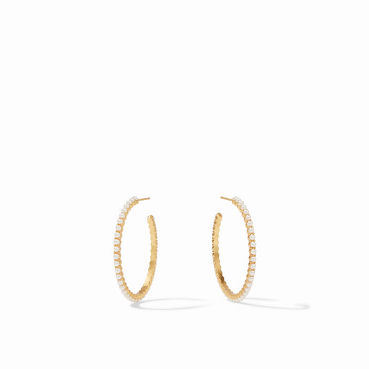 Juliet Hoop, Pearl - Medium