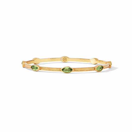 Monaco Bangle, Jade Green - Large