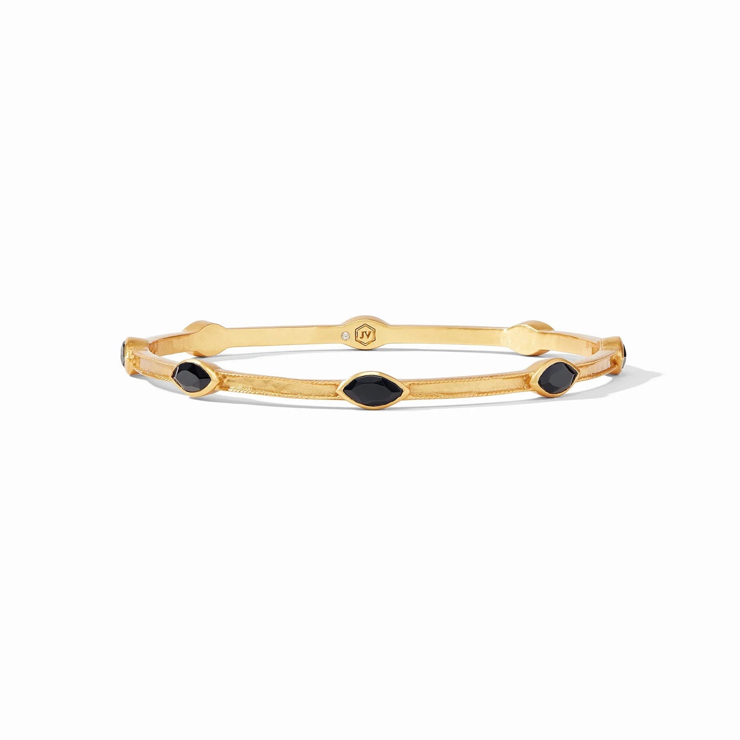Monaco Bangle, Obsidian Black - Large