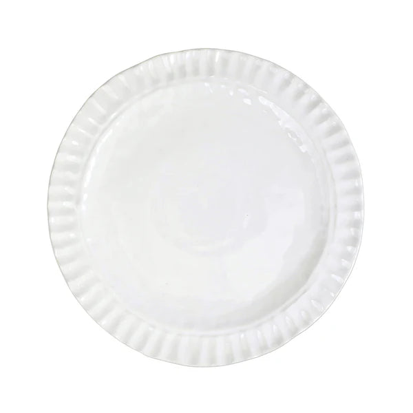 Pietra Serena Dinner Plate - White