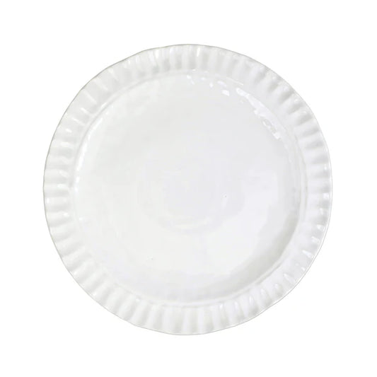 Pietra Serena Dinner Plate - White