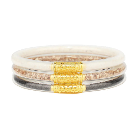 Earth Day All Weather Bangles, Set of 3 - Medium