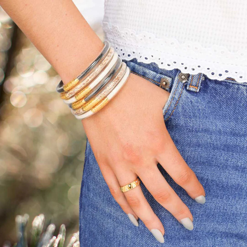 Earth Day All Weather Bangles, Set of 3 - Medium