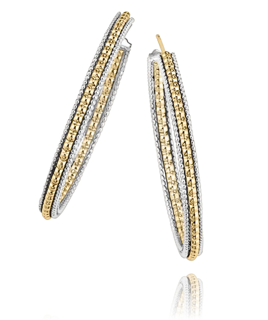 VAHAN Hoop Earrings - Gold