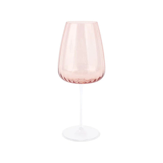 Francesca Wine Glass - Blush