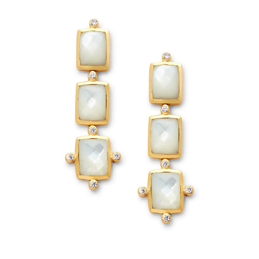 Clara Tier Earring - Pearl